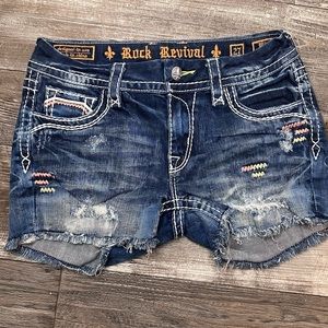 rock revival women shorts size 27